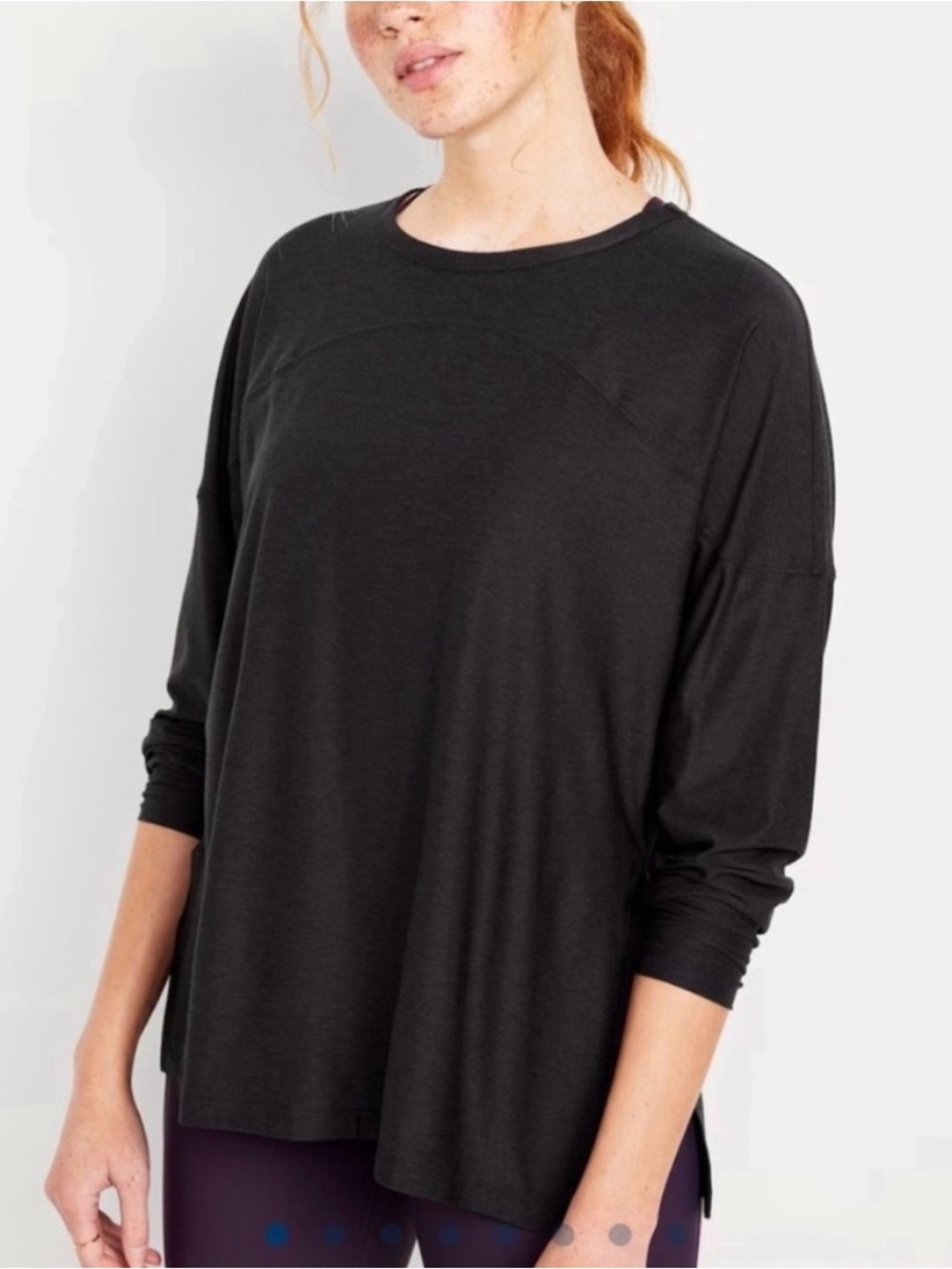 Old Navy Women’s Cloudsoft Tunic Dark Gray Size Small